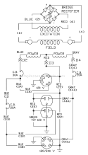 Page C Diagram and Parts List for 1329-0  Briggs and Stratton Generator